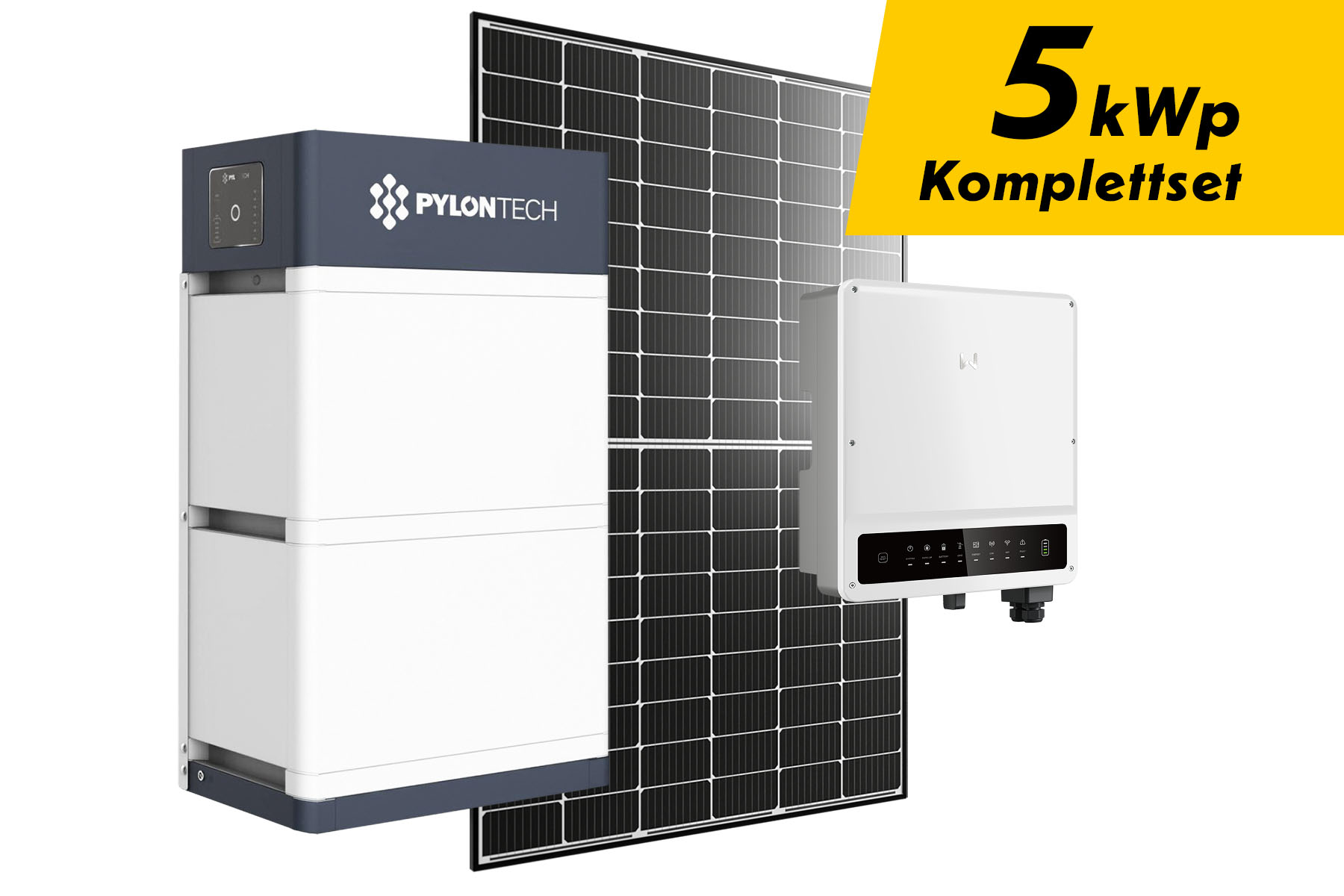 5 kWp PV Anlage mit Speicher Komplettset kaufen