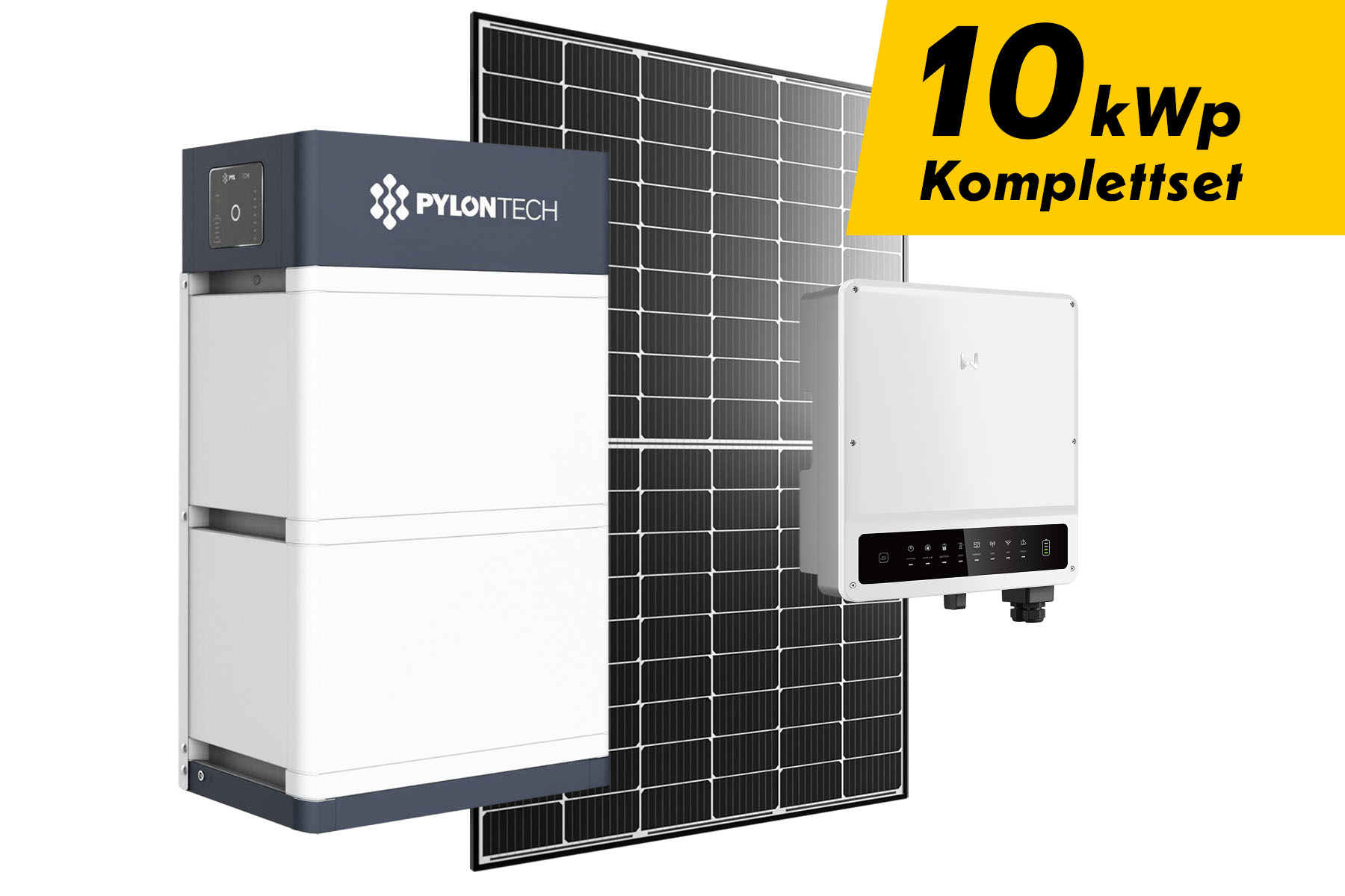 10 kWp PV Anlage mit Speicher Komplettset kaufen